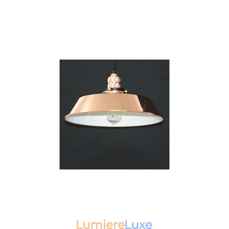 Lustre rétro minimaliste unique de 360 mm de diamètre