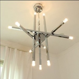 Lustre à 12 lumières design créatif et tendance