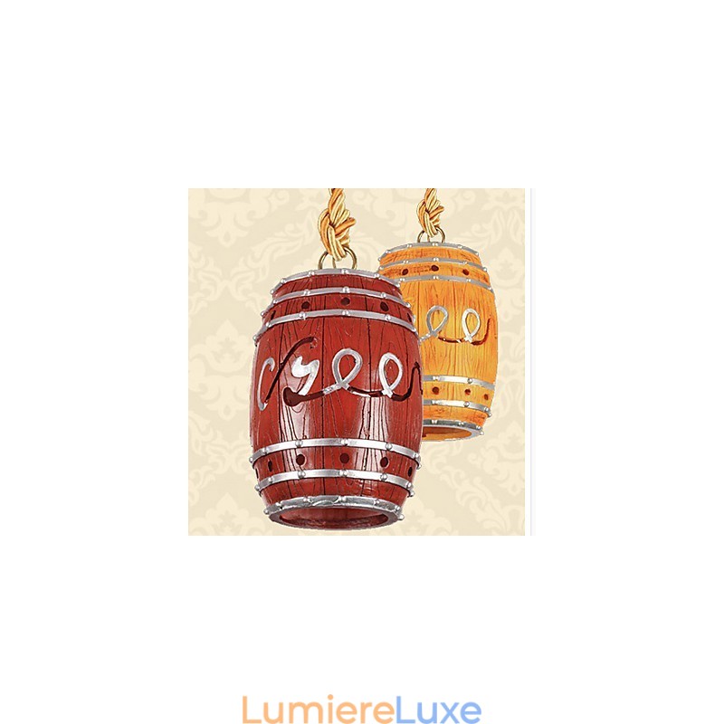 Lustre en résine de style minimaliste moderne