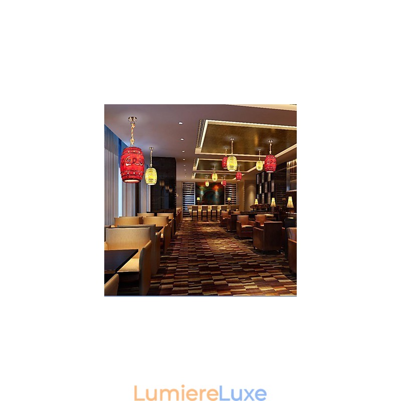 Lustre en résine de style minimaliste moderne