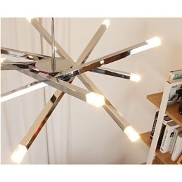 Lustre à 12 lumières design créatif et tendance