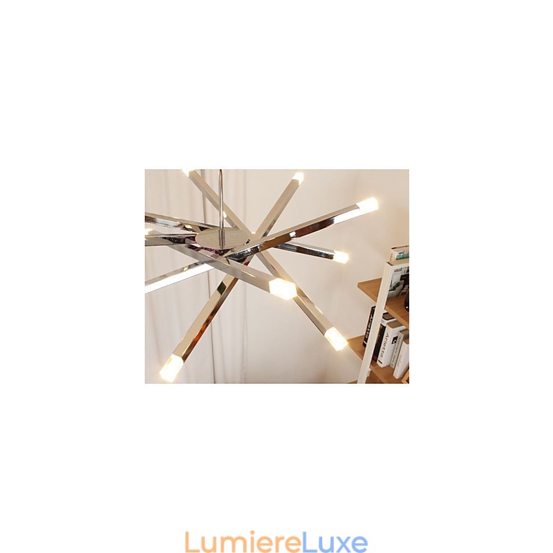 Lustre à 12 lumières design créatif et tendance