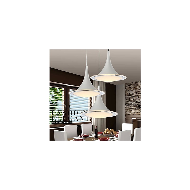 1 lustre suspendu en acrylique