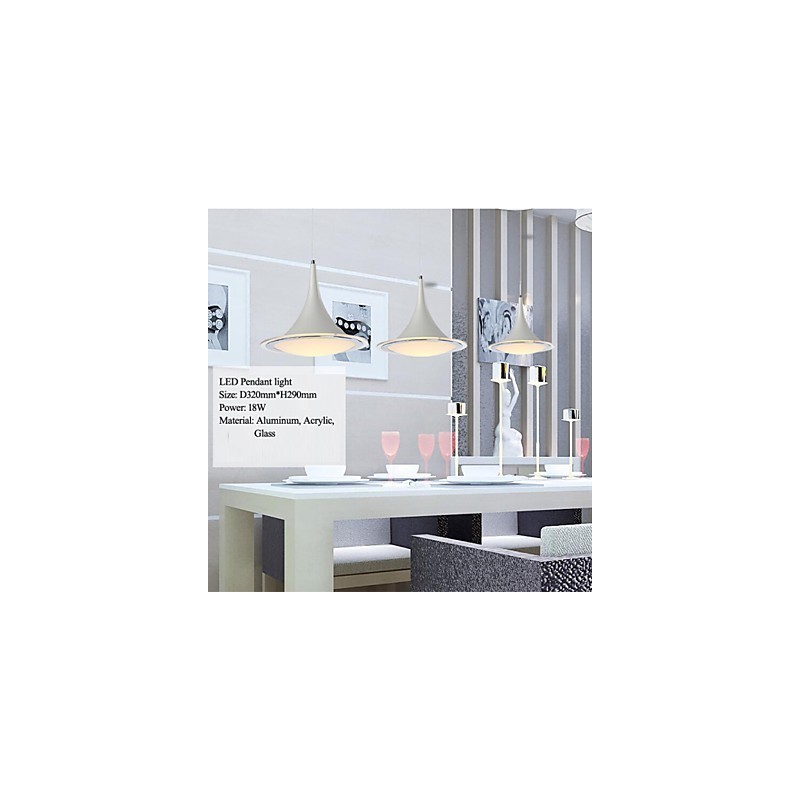 1 lustre suspendu en acrylique