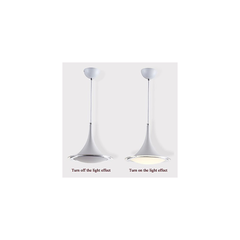 1 lustre suspendu en acrylique