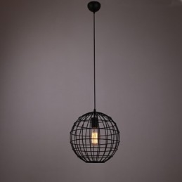 Mini lampe suspendue sphérique 1 lumière, traitement de peinture