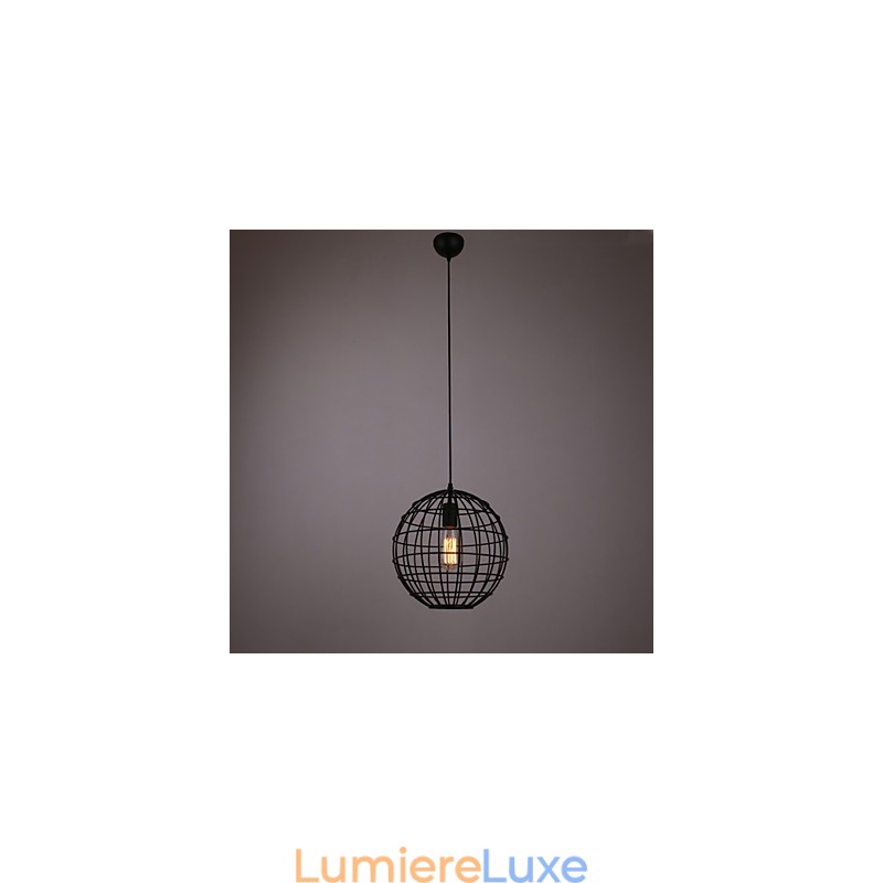 Mini lampe suspendue sphérique 1 lumière, traitement de peinture