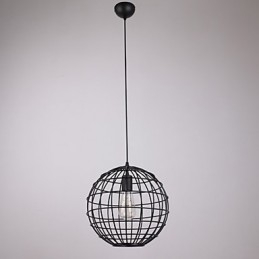 Mini lampe suspendue sphérique 1 lumière, traitement de peinture