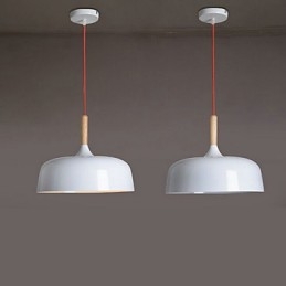 Suspension en métal style peinture country