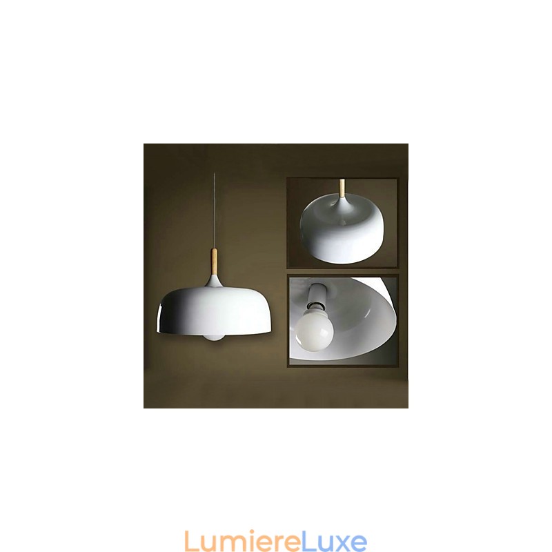 Suspension en métal style peinture country