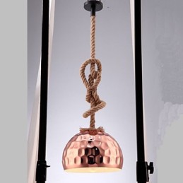 Lustre Country Américain Lustre Corde Créatif