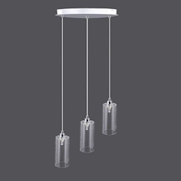 Lumières simples et modernes en verre créatif