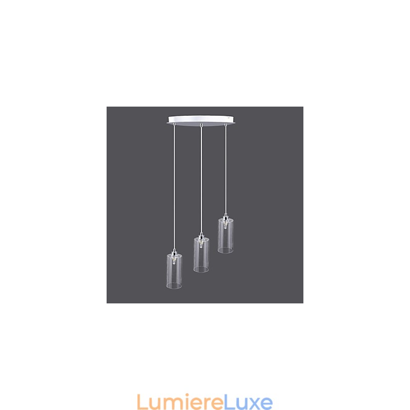 Lumières simples et modernes en verre créatif