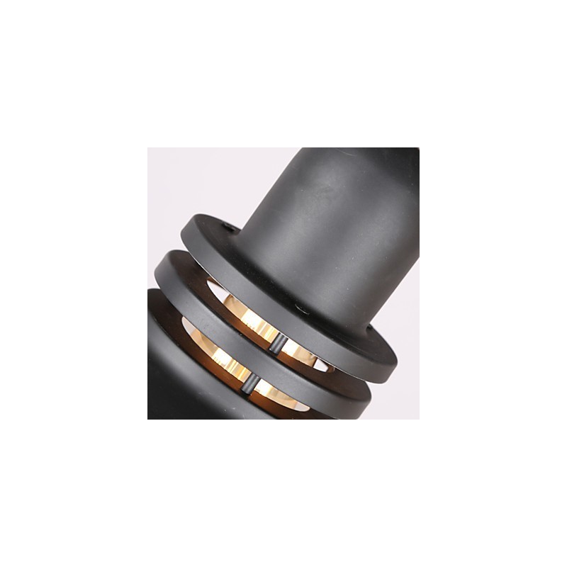 Suspension industrielle style loft de style campagnard américain, luminaire décoratif en métal pour la maison