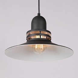 Suspension industrielle style loft de style campagnard américain, luminaire décoratif en métal pour la maison