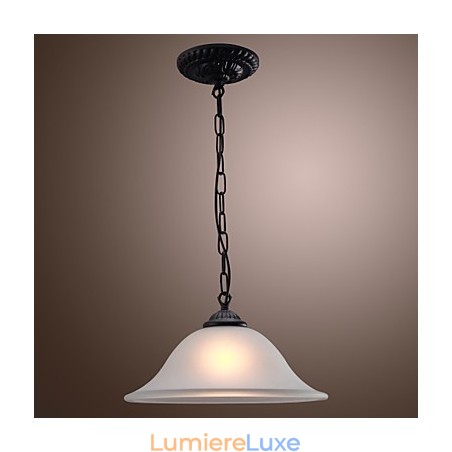 Suspension en bronze de style mini bol classique traditionnel Suspension en bronze de style mini bol classique traditionnel