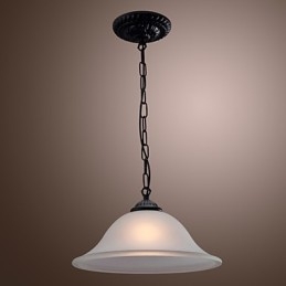 Suspension en bronze de style mini bol classique traditionnel