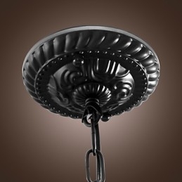 Suspension en bronze de style mini bol classique traditionnel