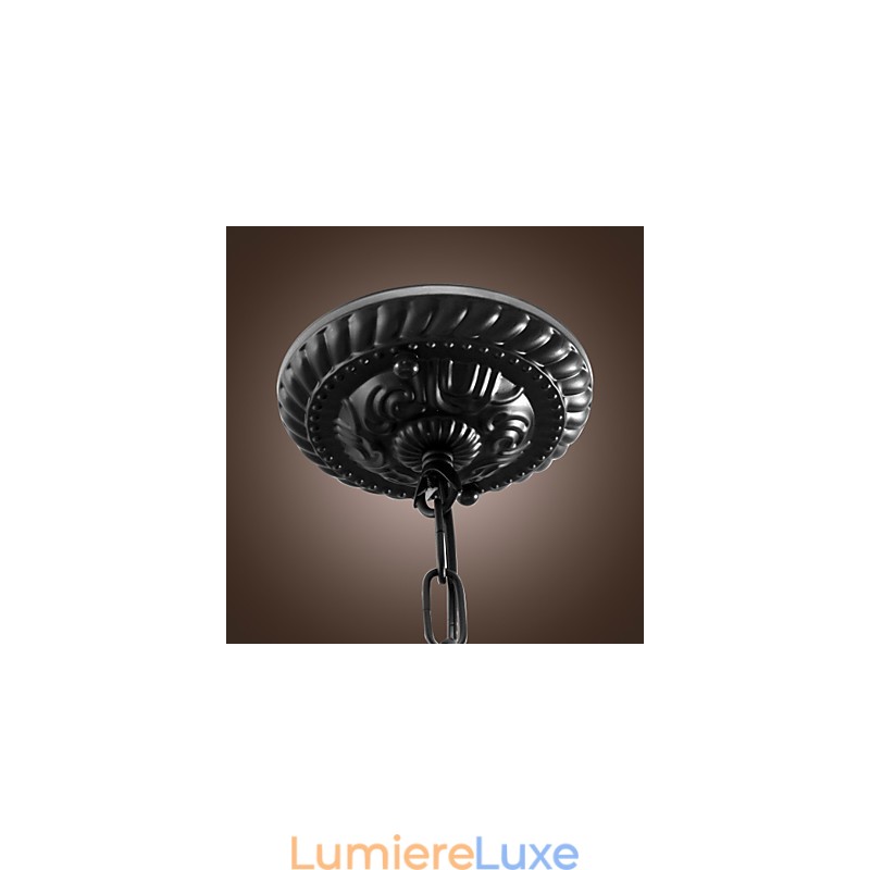Suspension en bronze de style mini bol classique traditionnel