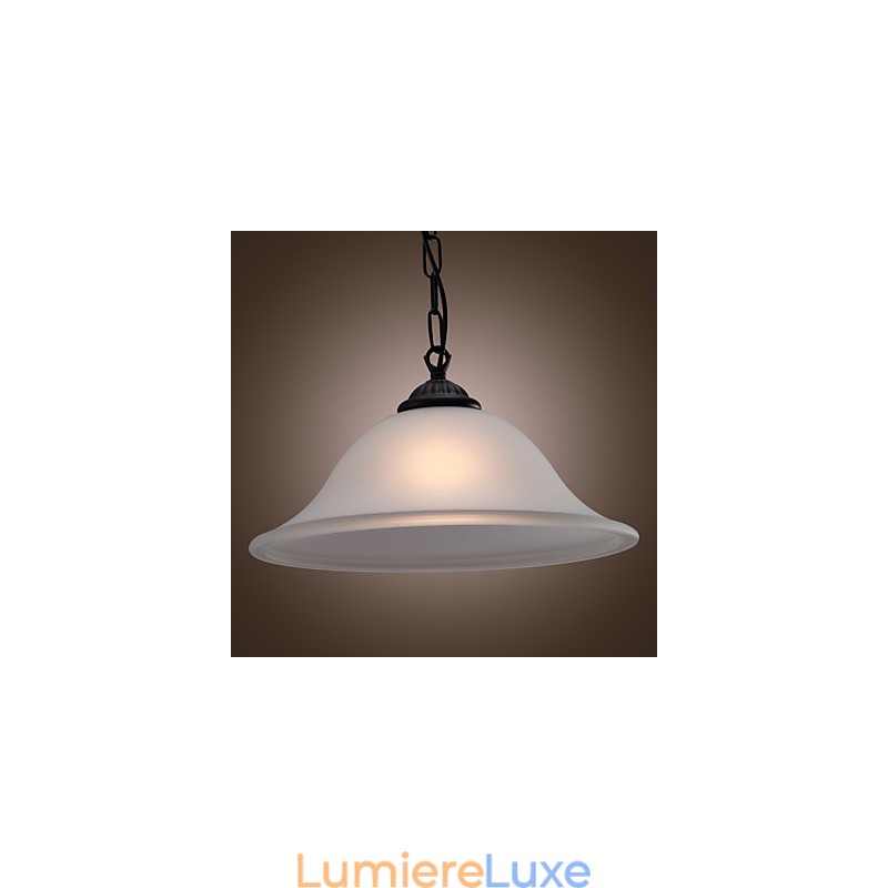 Suspension en bronze de style mini bol classique traditionnel