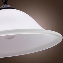Suspension en bronze de style mini bol classique traditionnel