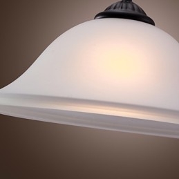 Suspension en bronze de style mini bol classique traditionnel