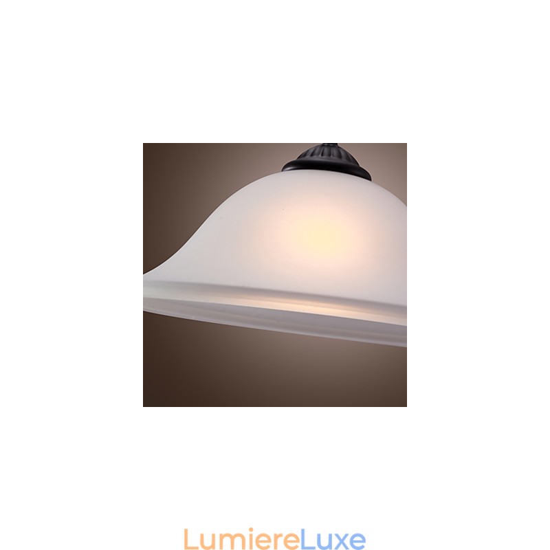 Suspension en bronze de style mini bol classique traditionnel