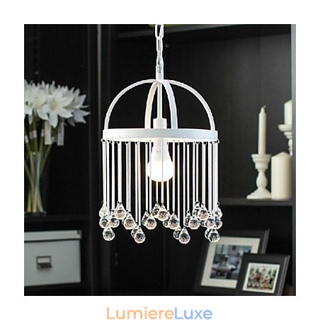 Suspension en métal, style mini, moderne, contemporain, traditionnel, classique, cristal, peinture Suspension en métal, style mini, moderne, contemporain, traditionnel, classique, cristal, peinture