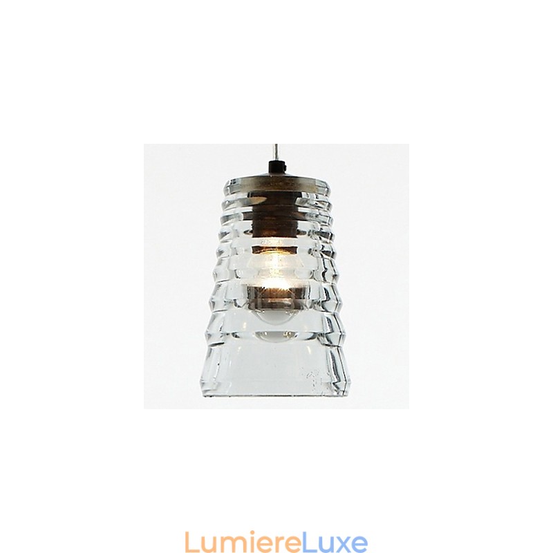 Suspension en verre moderne et contemporaine
