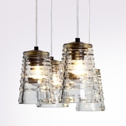 Suspension en verre moderne et contemporaine