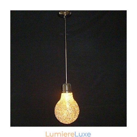 Lustre en fil d'aluminium de style campagnard américain Lustre en fil d'aluminium de style campagnard américain