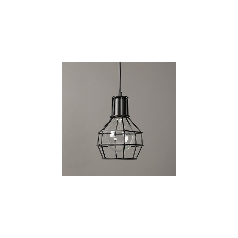Suspension moderne en maille métallique, lampes suspendues simples, lampe suspendue de café
