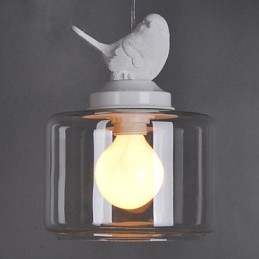 Suspension moderne en verre, lampes suspendues simples, lampe suspendue de café