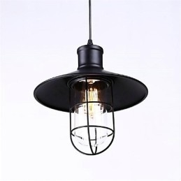Suspension style campagnard en fer