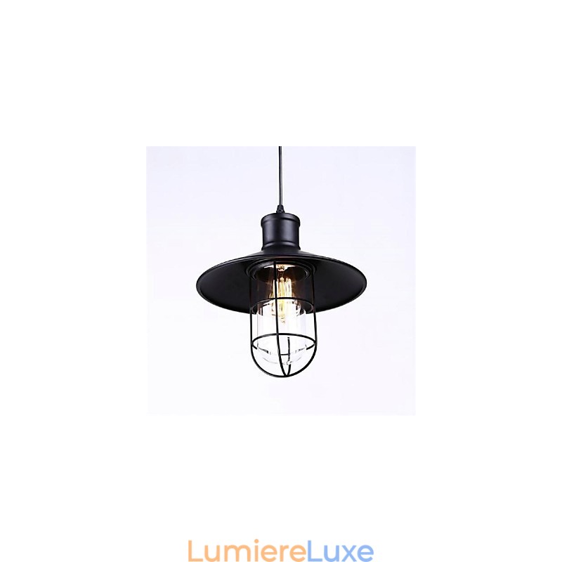 Suspension style campagnard en fer