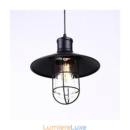 Suspension style campagnard en fer Suspension style campagnard en fer
