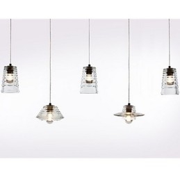 Suspension en verre moderne et contemporaine