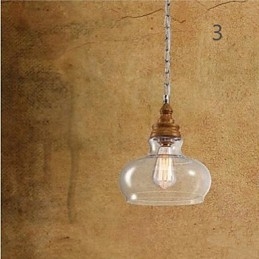 Lampes et lanternes en cristal effet grain de bois pour café