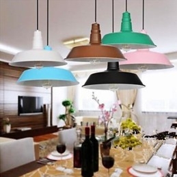 Lampe à suspension simple pour loft