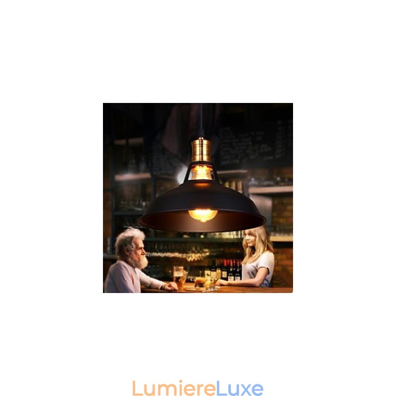 Restaurer les anciennes manières Lustre en fer forgé et bronze contracté