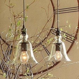 Suspension mini style bol classique vintage traditionnel