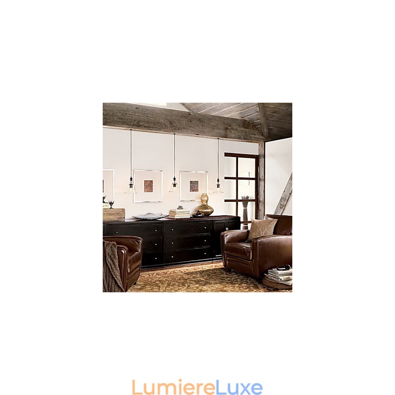 Suspension mini style bol classique vintage traditionnel