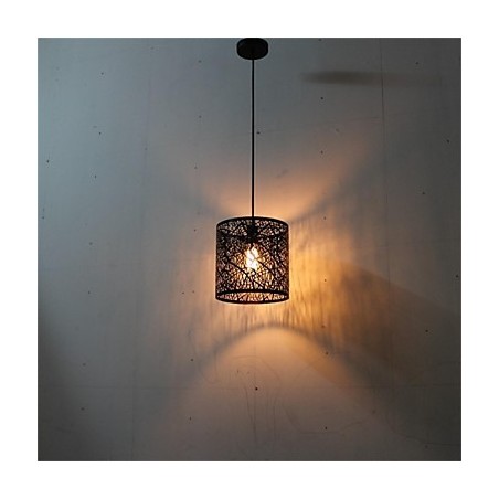 Lustre en fer à une tête de style rétro country américain Lustre en fer à une tête de style rétro country américain