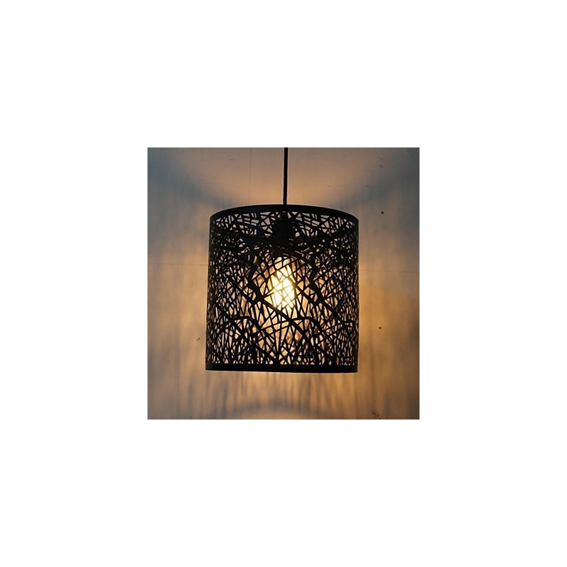 Lustre en fer à une tête de style rétro country américain
