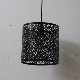 Lustre en fer à une tête de style rétro country américain