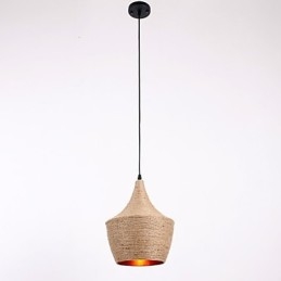 Suspension en corde style mini campagne