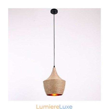 Suspension en corde style mini campagne Suspension en corde style mini campagne