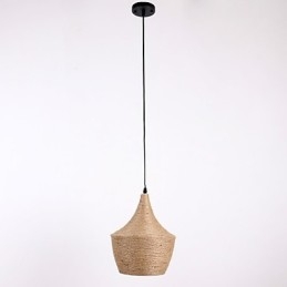 Suspension en corde style mini campagne