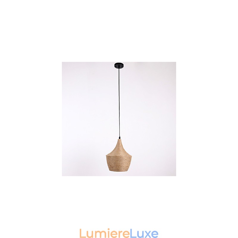 Suspension en corde style mini campagne