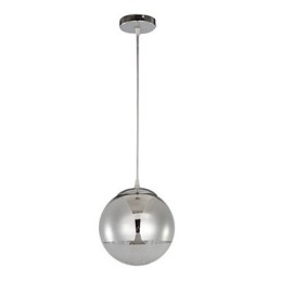 Suspension à 1 lumière en forme de boule